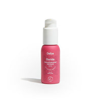 Lubrificante intimo Doride Dafne, 50ml, naturale e a base d'acqua, in flacone magenta su sfondo bianco