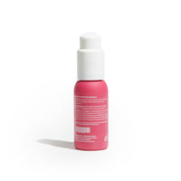 Lubrificante Doride Dafne a base d'acqua, flacone 50 ml visto dal retro con etichetta ingredienti su sfondo bianco