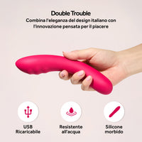 Vibratore multiuso + Lubrificante stimolante con visnadina 50ml