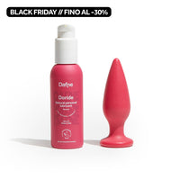 Plug anale 100% Bio-Based + Lubrificante Naturale Neutro