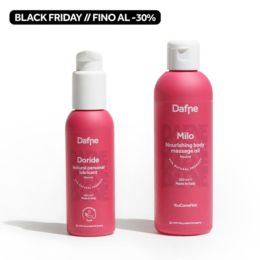 Essential Kit: Lubrificante Naturale e Olio Massaggi Corpo