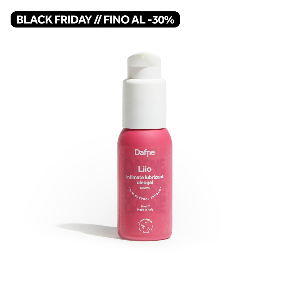 Lubrificante intimo naturale base olio 50ml - Stimolante Con Visnadina