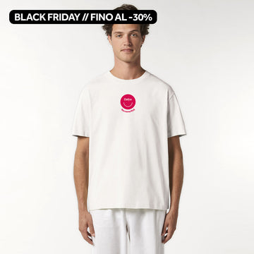 T-shirt unisex relaxed Dafne 100% cotone organico "Orgasmi Futuri"