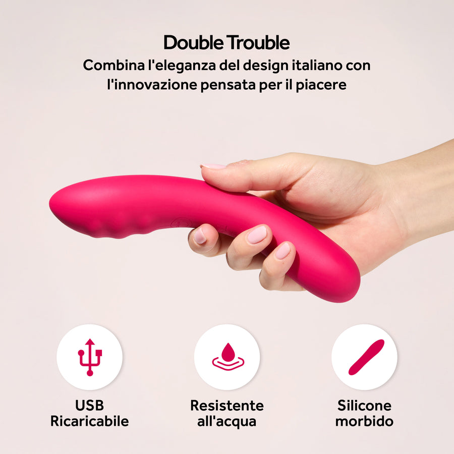 DoubleTrouble - Vibratore Multiuso