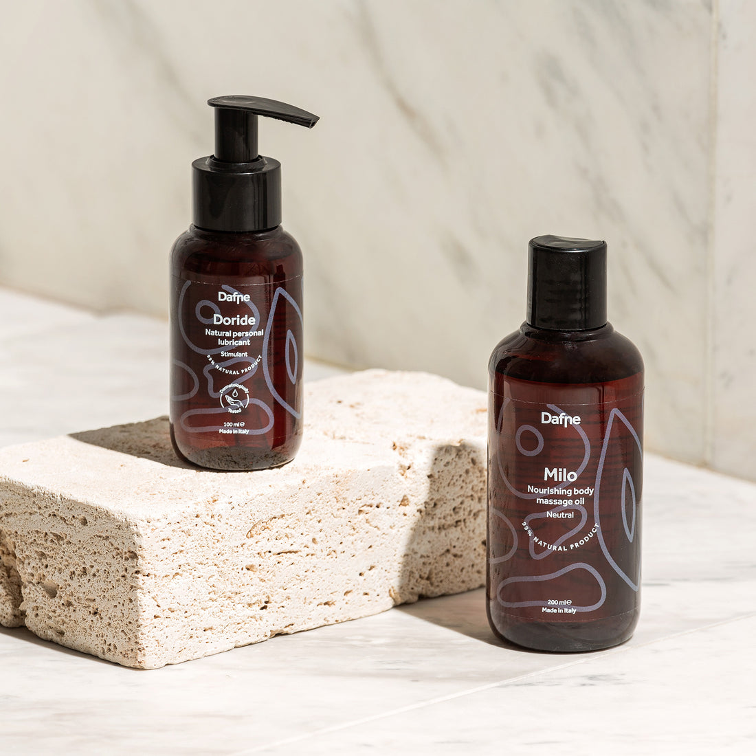 Essential Kit: Lubrificante Naturale e Olio Massaggi Corpo